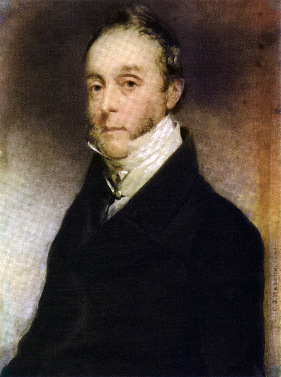 Portrett av George Hay Dwkins-Vimpel av Charles J. Basébé