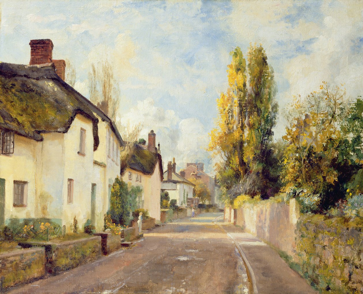 Landsbygatescene av Charles James Fox