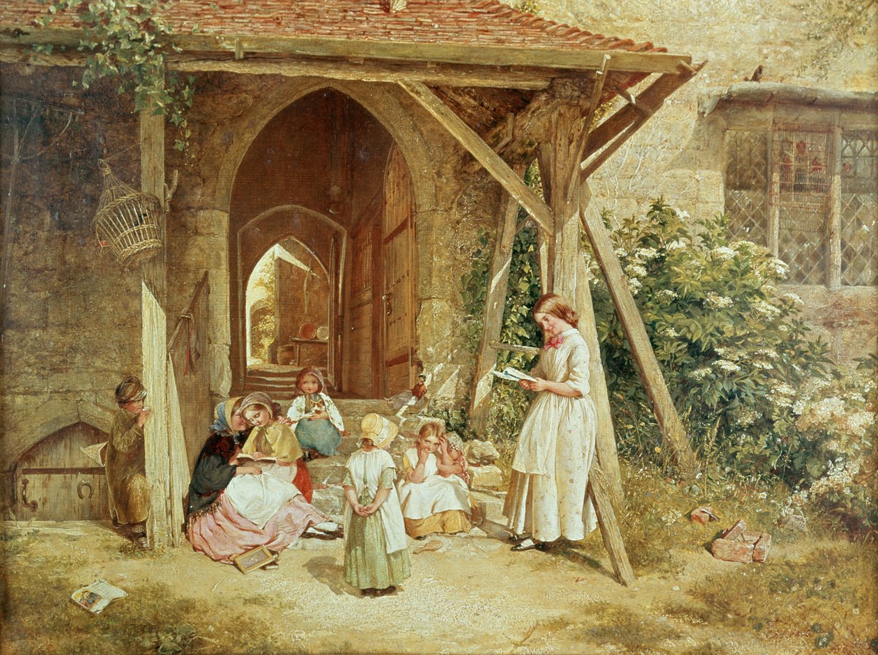 Spiller på skoler, 1857 av Charles James Lewis