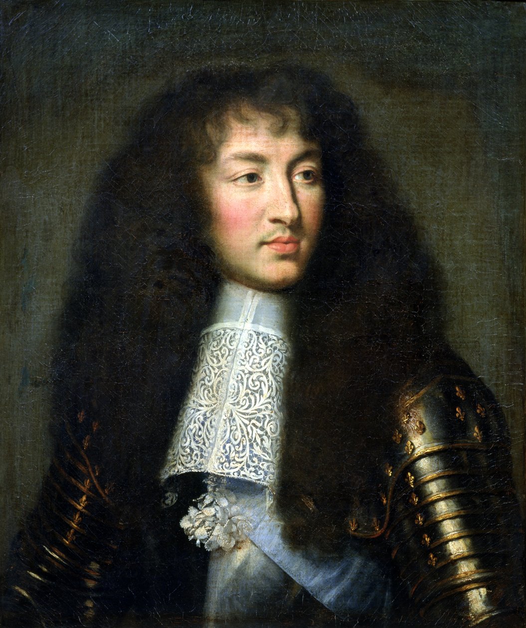 Portrett av Ludvig XIV (1638-1715) av Charles Le Brun
