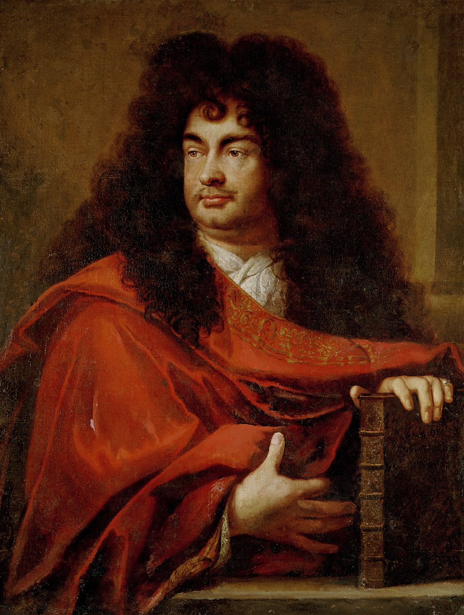 Portrett av Montfleury (1600-67) av Charles Le Brun