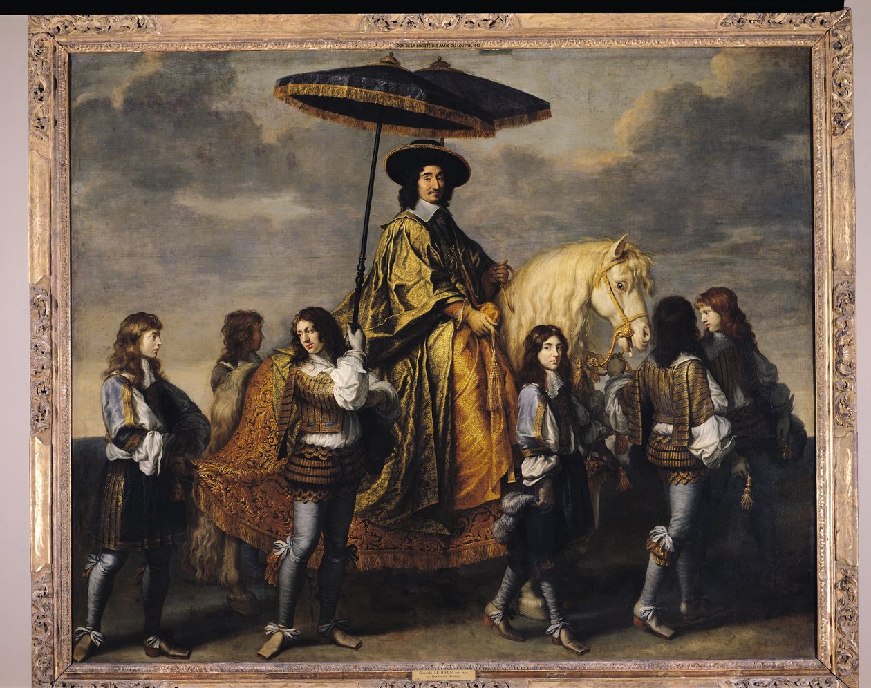 Kansler Seguier av Charles Le Brun