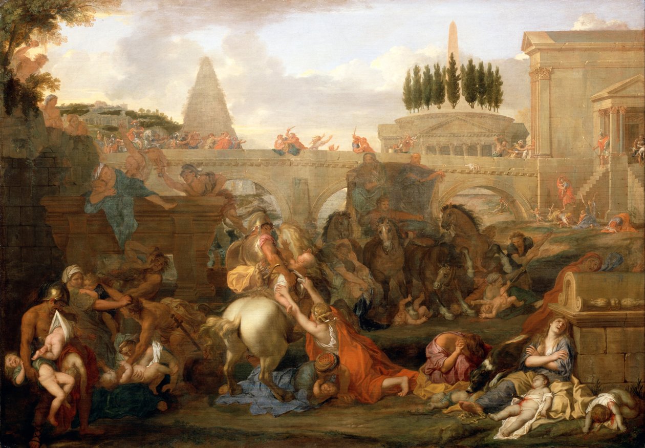 De uskyldiges massakre av Charles Le Brun