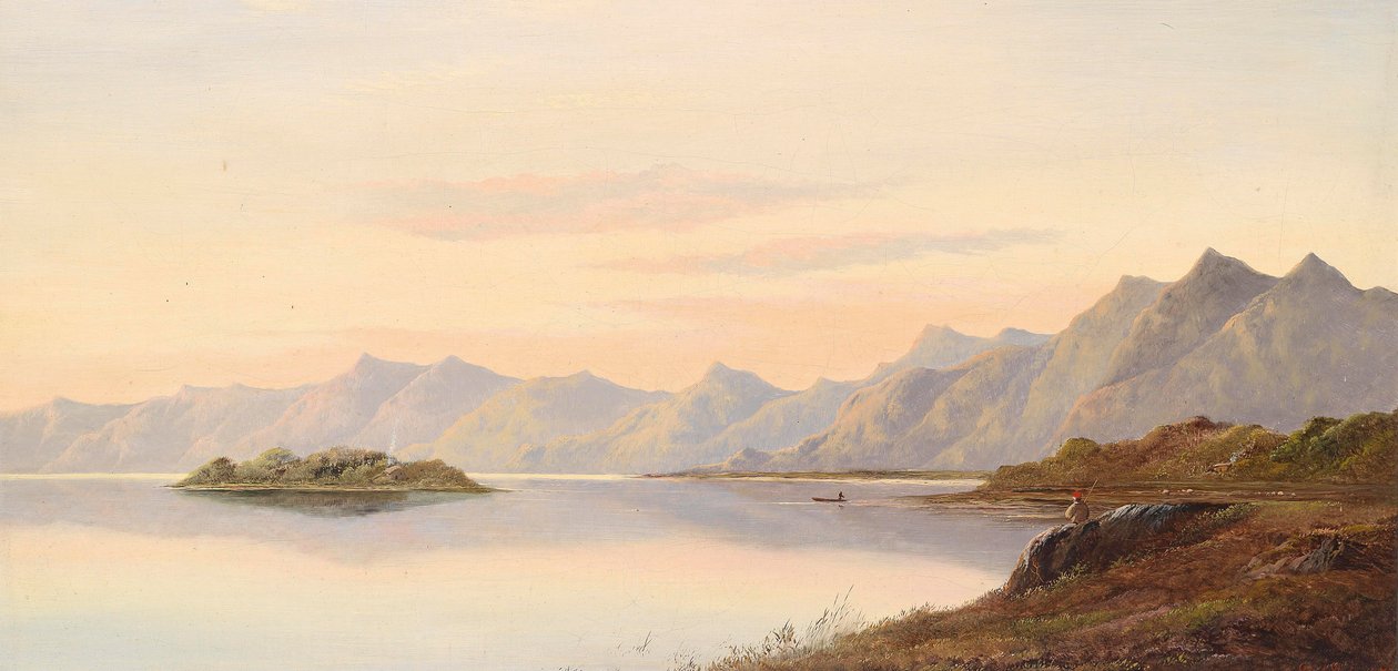 Skotsk landskap av Charles Robert Leslie