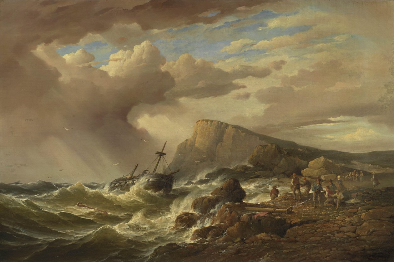 Forliset av Charles Louis Verboeckhoven