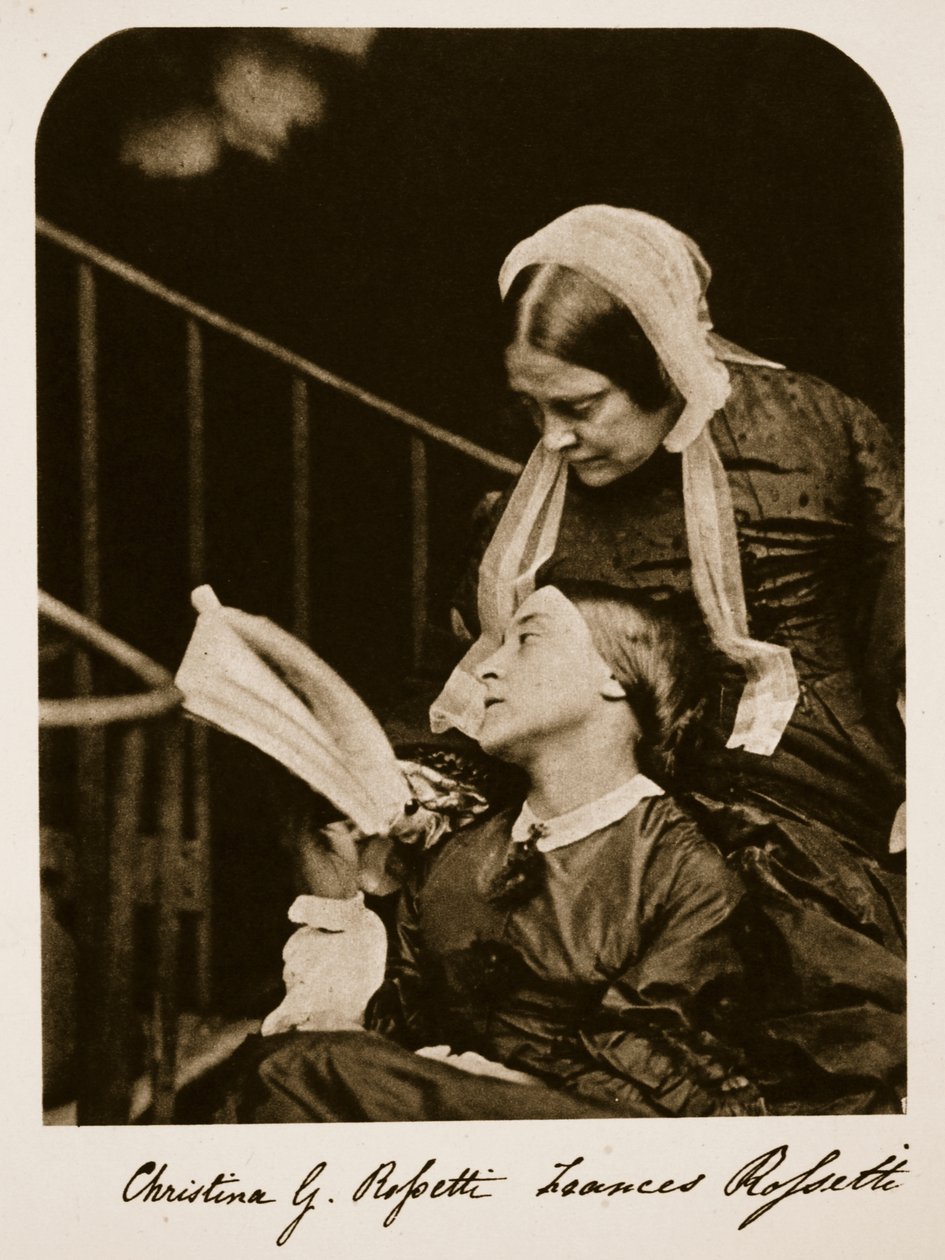 Christina Rossetti og hennes mor Frances Rossetti, 7. oktober 1863 av Charles Lutwidge Dodgson