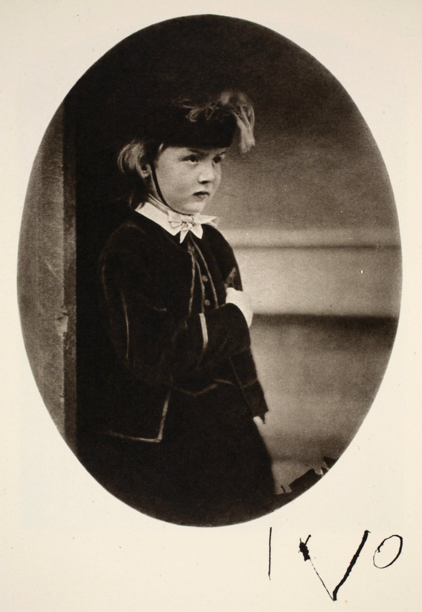 Ivo Bligh, 7. juli 1864 (sepia-bilde) av Charles Lutwidge Dodgson