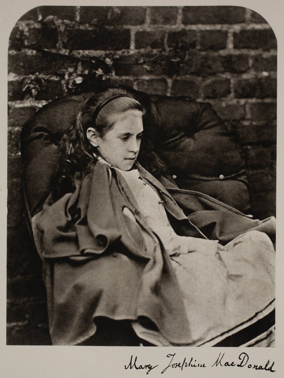 Mary MacDonald, 10. oktober 1863 (sepia-bilde) av Charles Lutwidge Dodgson