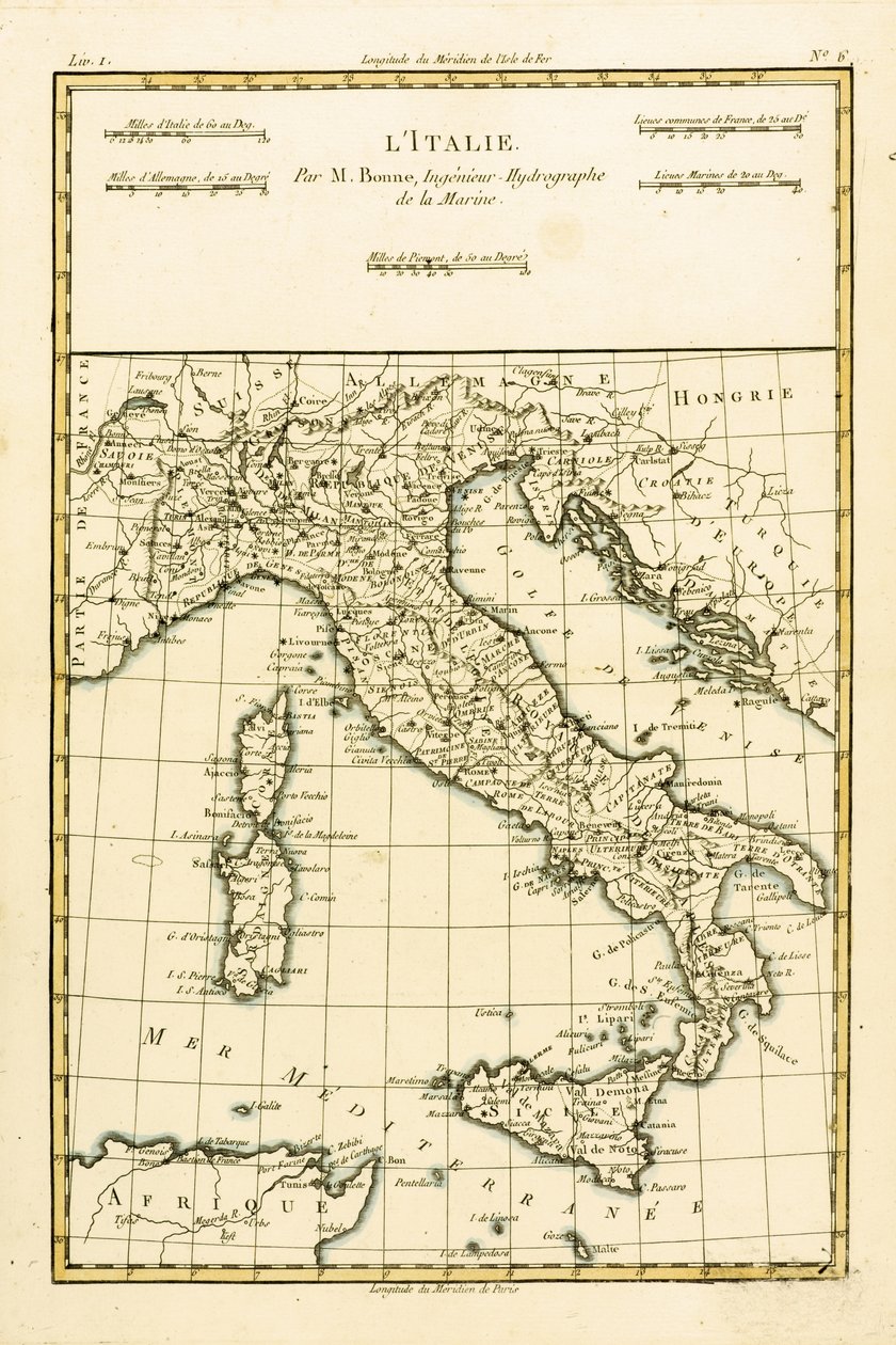 Italia, fra 