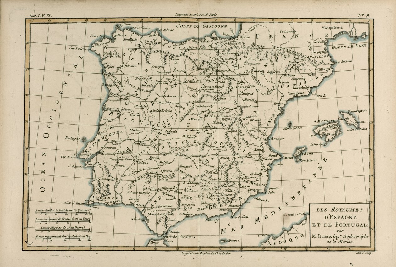 Spania og Portugal, fra 