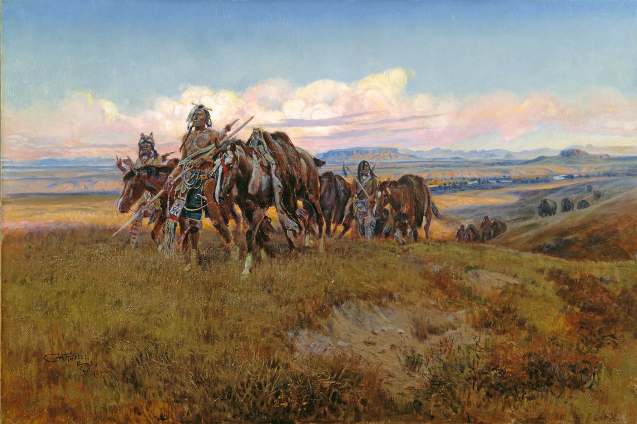 I fiendenes land av Charles Marion Russell