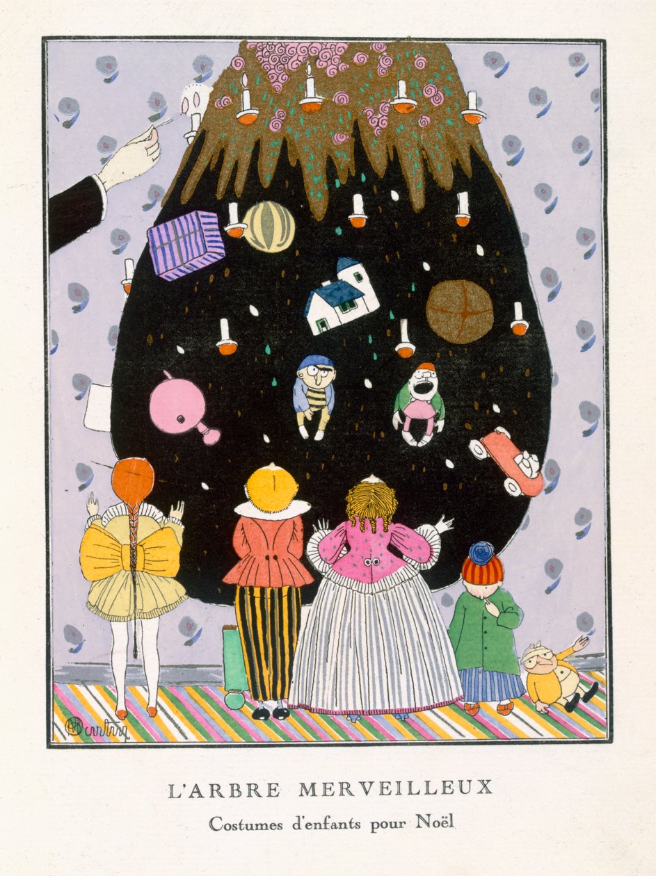 The Marvelous Tree, barnemoter til jul, plate III fra 