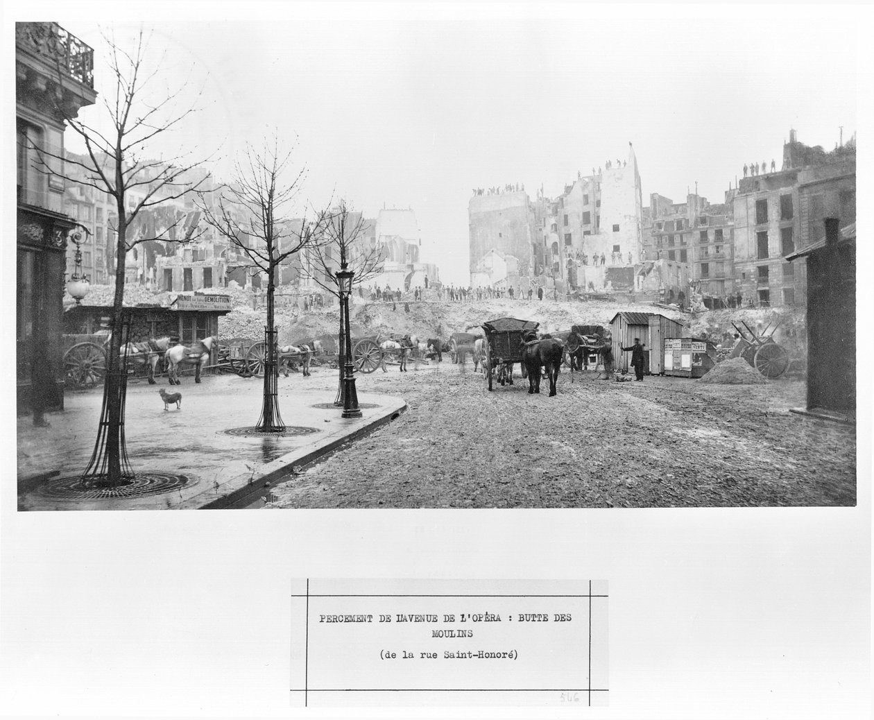 Bygningen av Avenue de l
