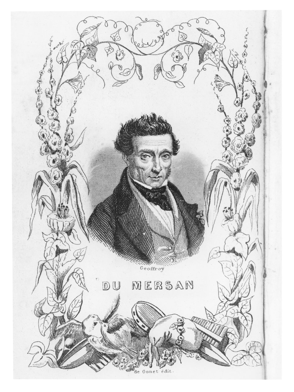 Théophile Marion Dumersan, 1847 av Charles Michel Geoffroy