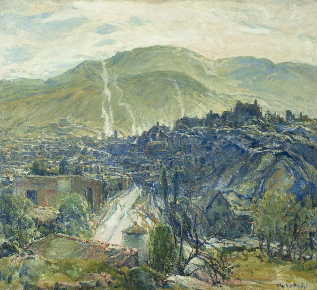 Morning, Nogales, Arizona, 1928 av Charles P. Reiffel