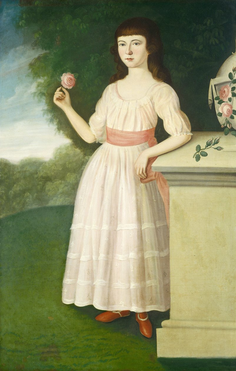 Anna Maria Cumpston, ca. 1790 av Charles Peale Polk