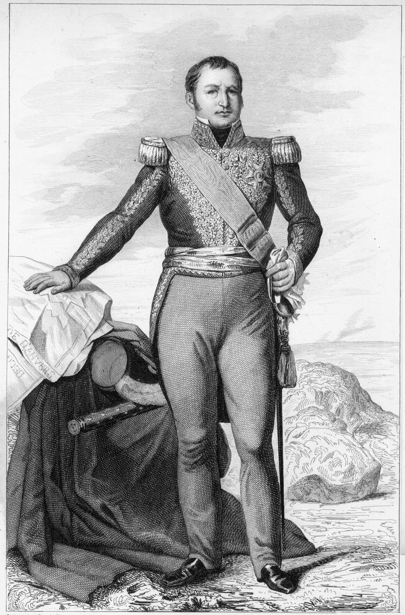 Etienne Maurice Gerard (1773-1852) av Charles-Philippe Lariviere
