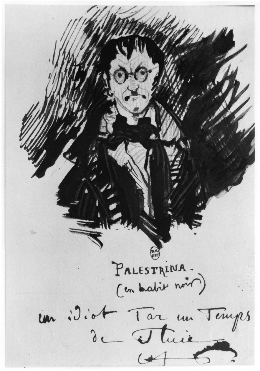 Palestrina i svart drakt av Charles Pierre Baudelaire