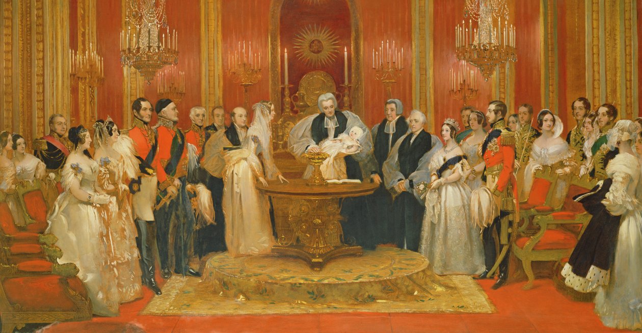 Dåp av Princess Royal av Charles Robert Leslie