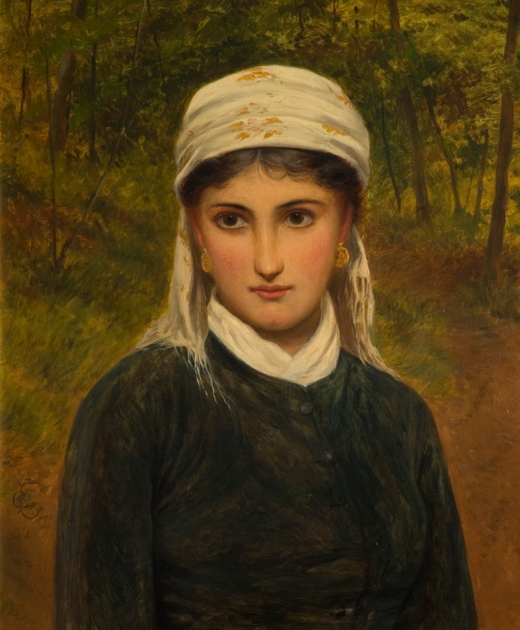 En italiensk dame, 1882 av Charles Sillem Lidderdale
