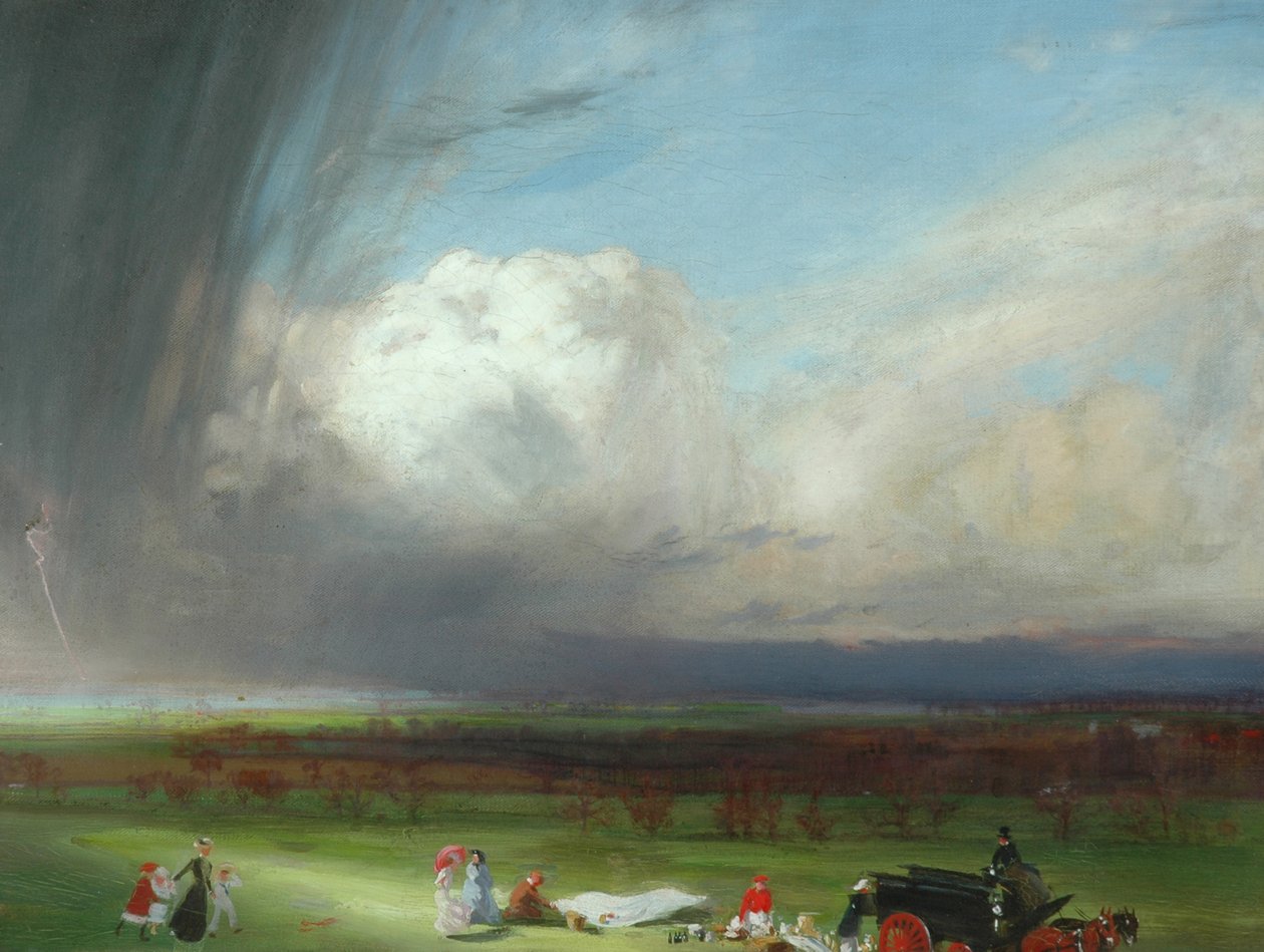 En avbrutt piknik, 1901 av Charles Sims