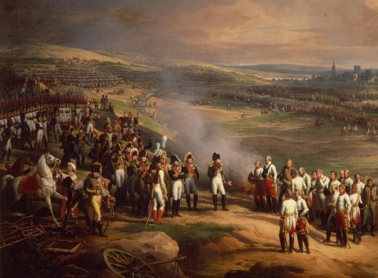 Overgivelsen av Ulm, 20. oktober 1805, 1815 (detalj av 28335) av Charles Thevenin