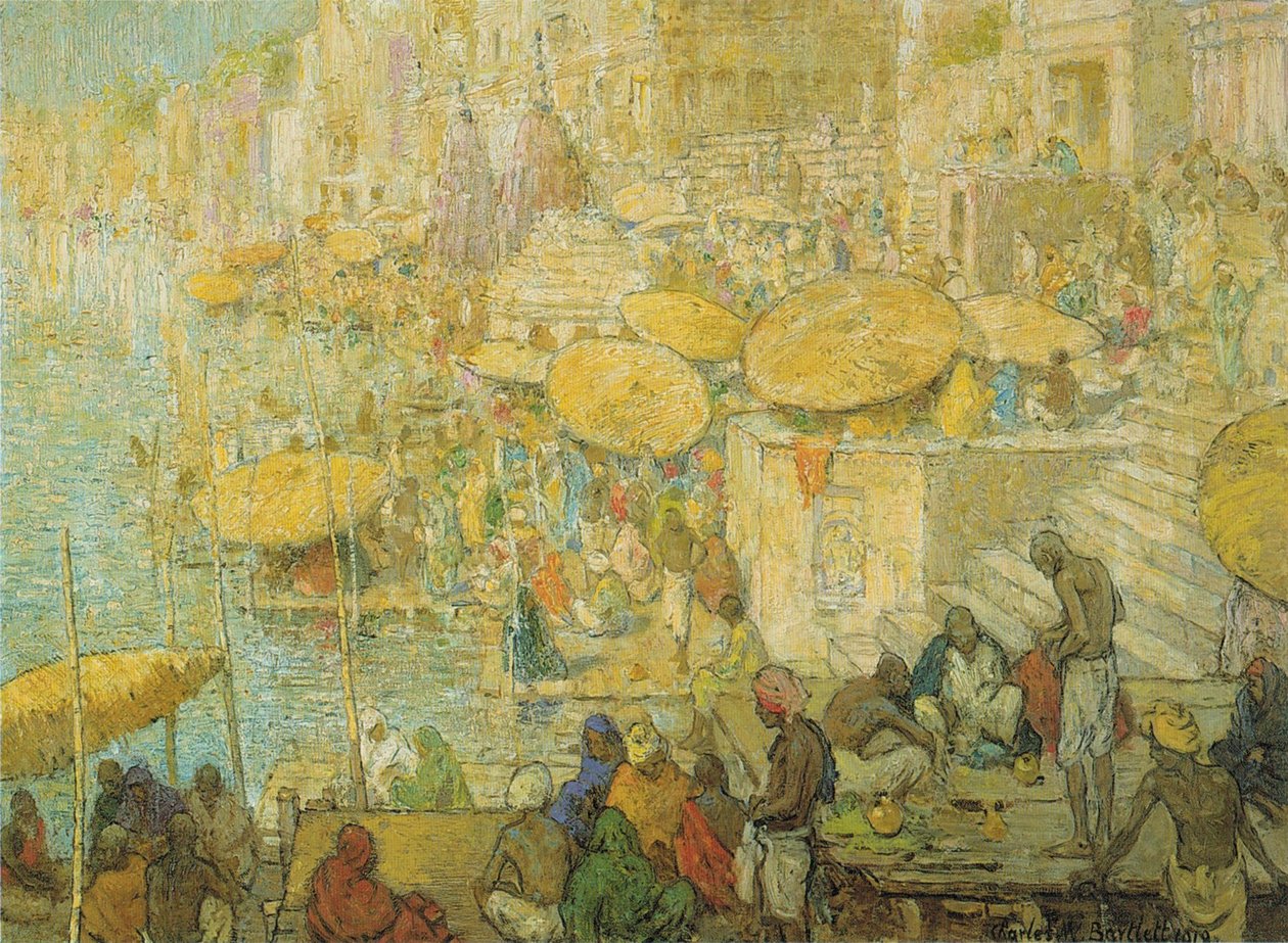 Benares nr. 1n av Charles William Bartlett