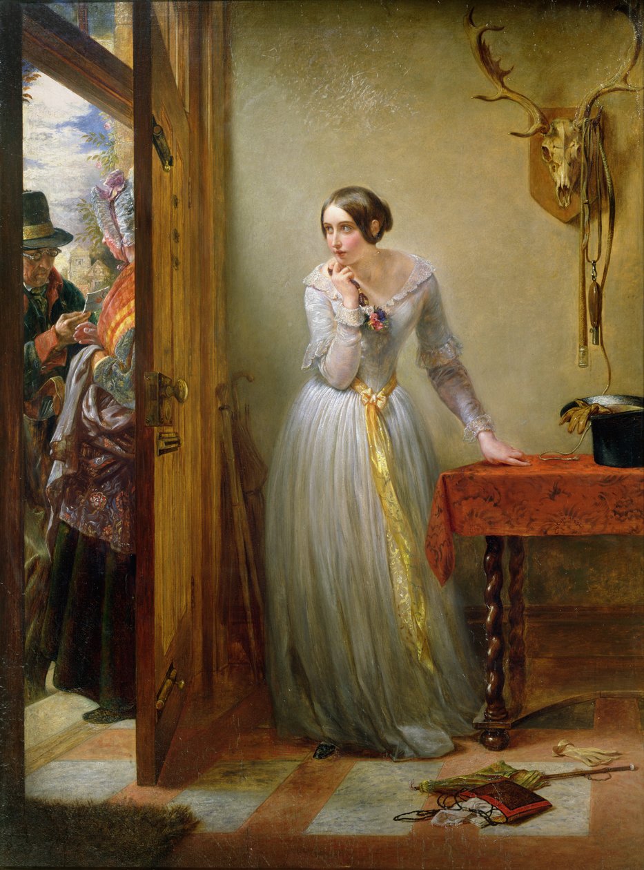 Hjertebank, 1844 av Charles West Cope