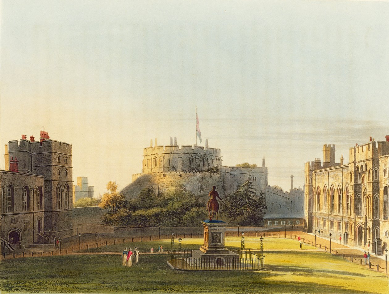 The Upper Ward, Windsor Castle, fra 