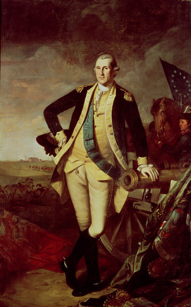 George Washington i Princeton, 1779 av Charles Willson Peale