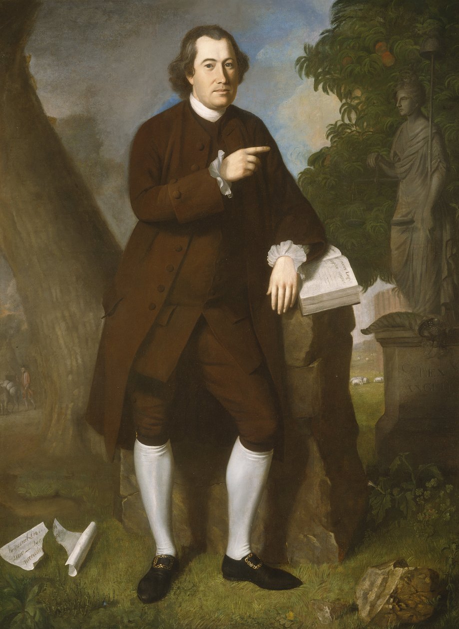 John Beale Bordley, 1770 av Charles Willson Peale
