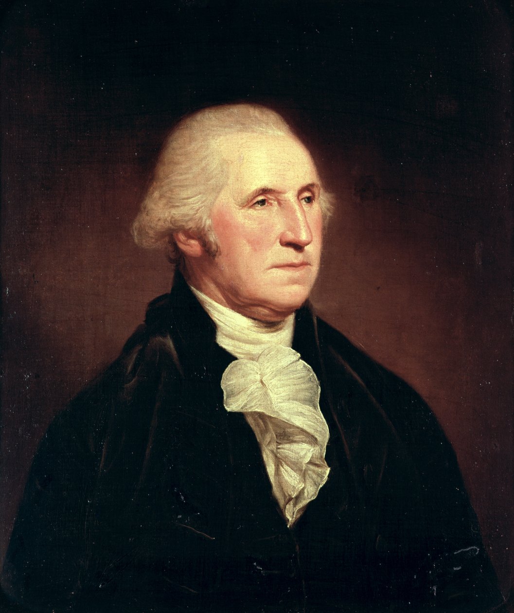 Portrett av George Washington, 1795 av Charles Willson Peale