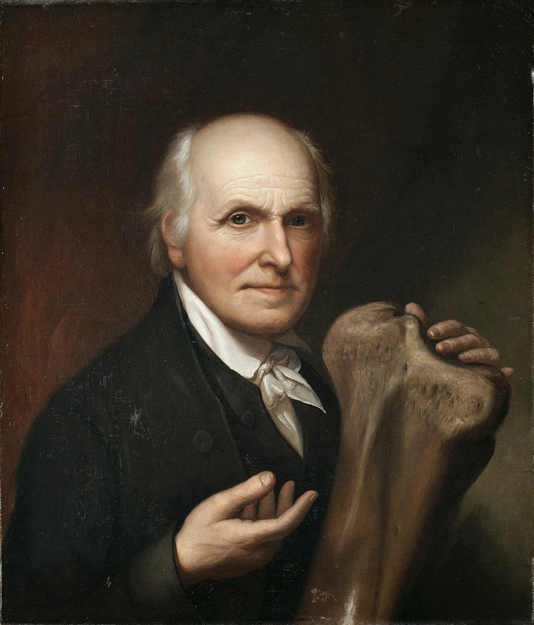 Selvportrett, 1824 av Charles Willson Peale