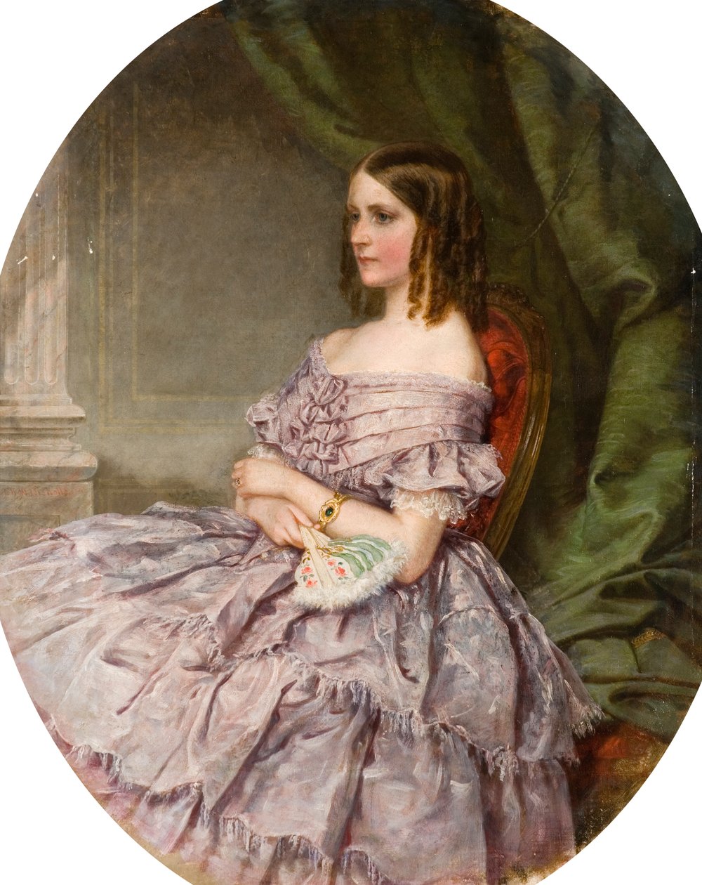 Dame i lilla av Charles Wynne Nicholls