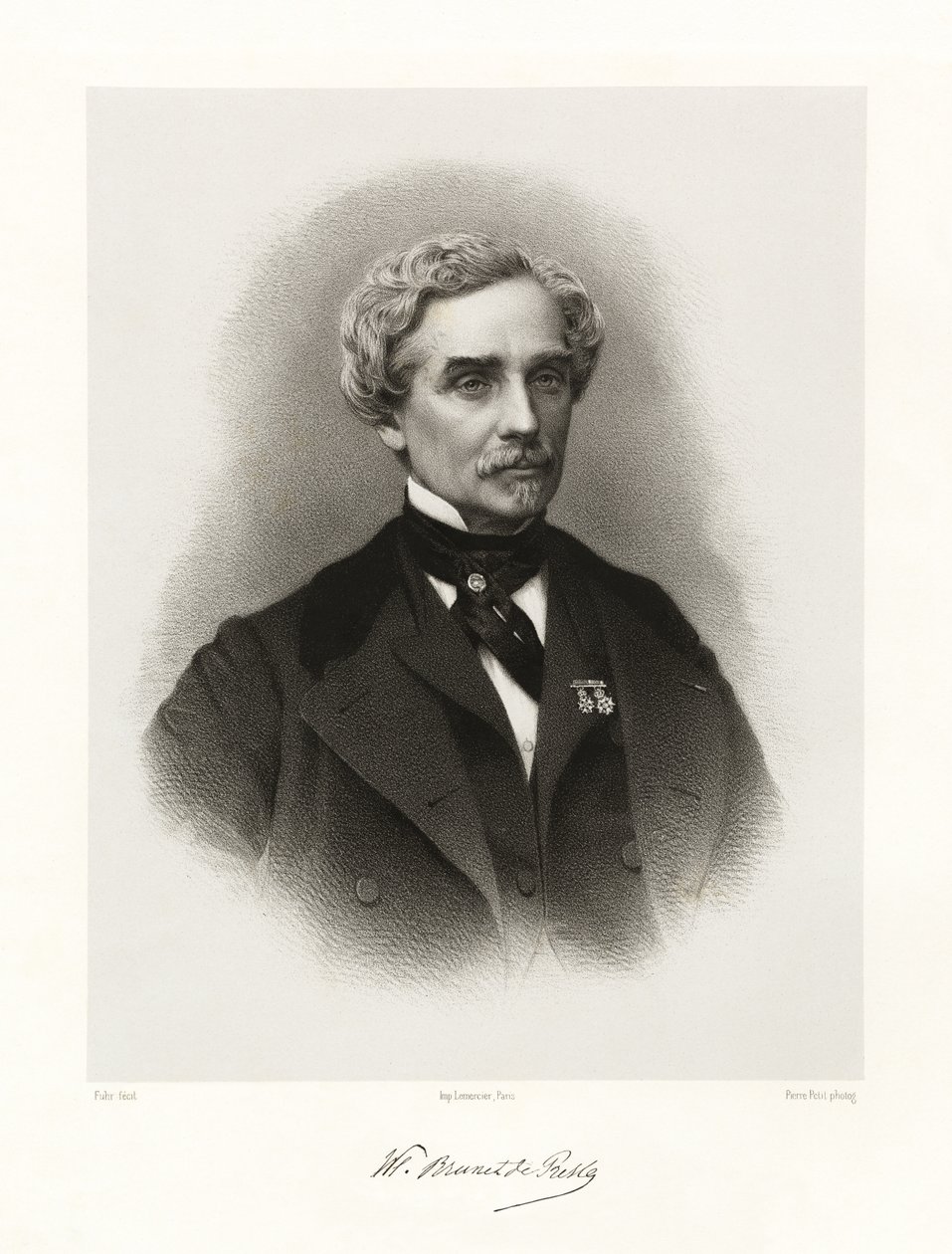 Charles Marie Wladimir Brunet de Presle av Charles Jeremie Fuhr