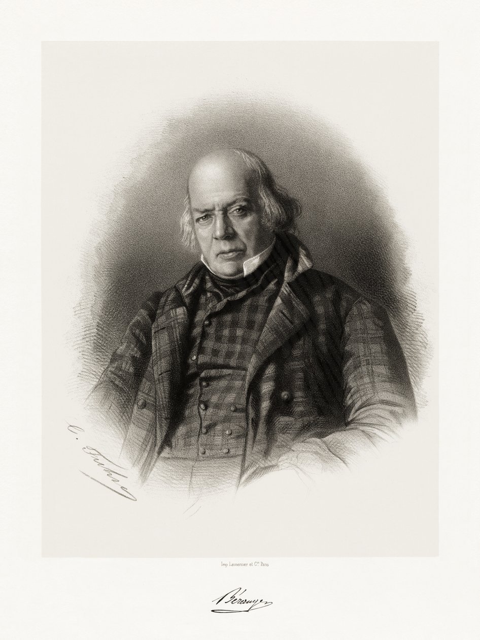 Pierre Jean de Béranger, 1865-66 av Charles Jeremie Fuhr