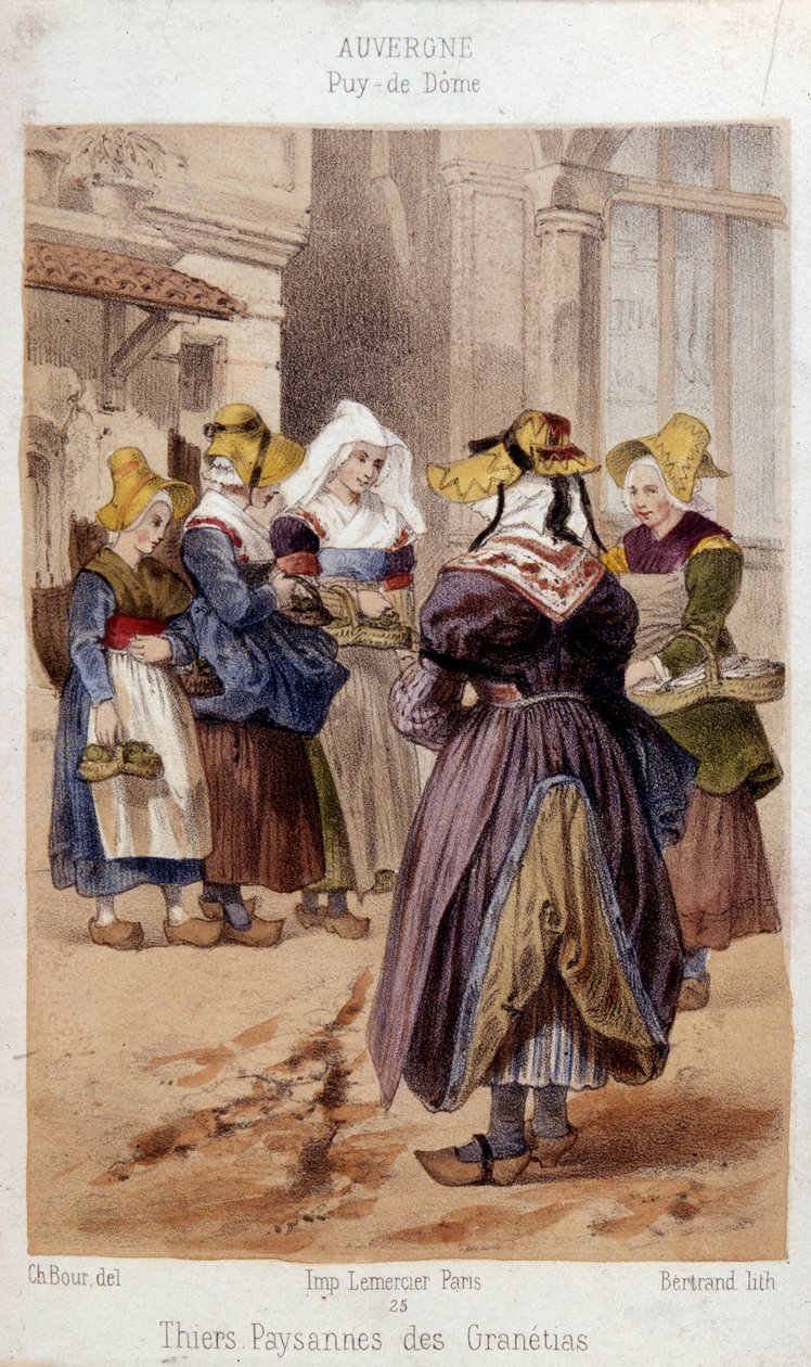 Gravering av Bour (1800-tallet, Paris, dekorativ kunst) av Charles (after) Bour