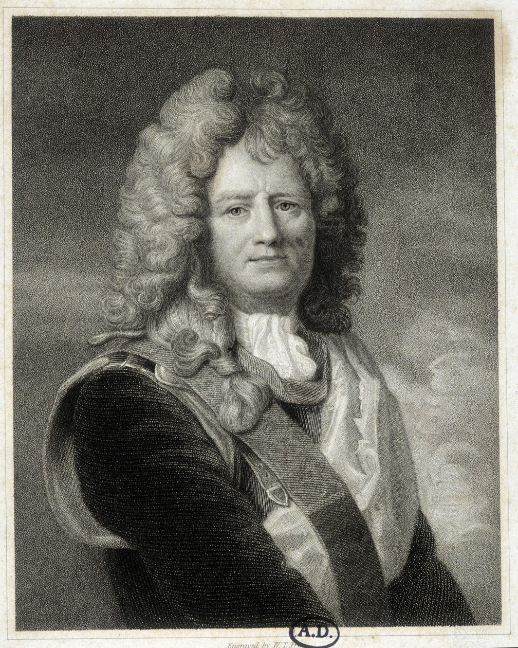 Portrett av Vauban - et maleri av Le Brun av Charles (after) Le Brun