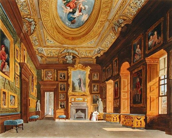 Queen Carolines Drawing Room, Kensington Palace, fra 