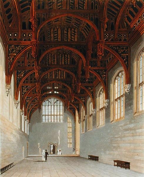 The Gothic Hall, Hampton Court, fra 