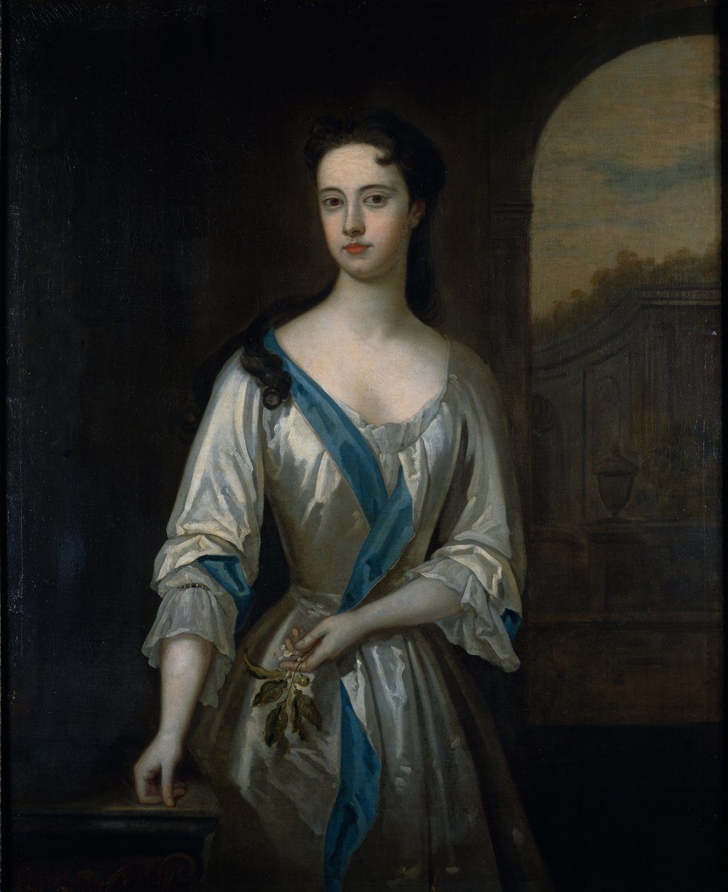 Portrett av Dorothy Savile, grevinne av Burlington (olje på lerret) av Charles (attr. to) Jervas