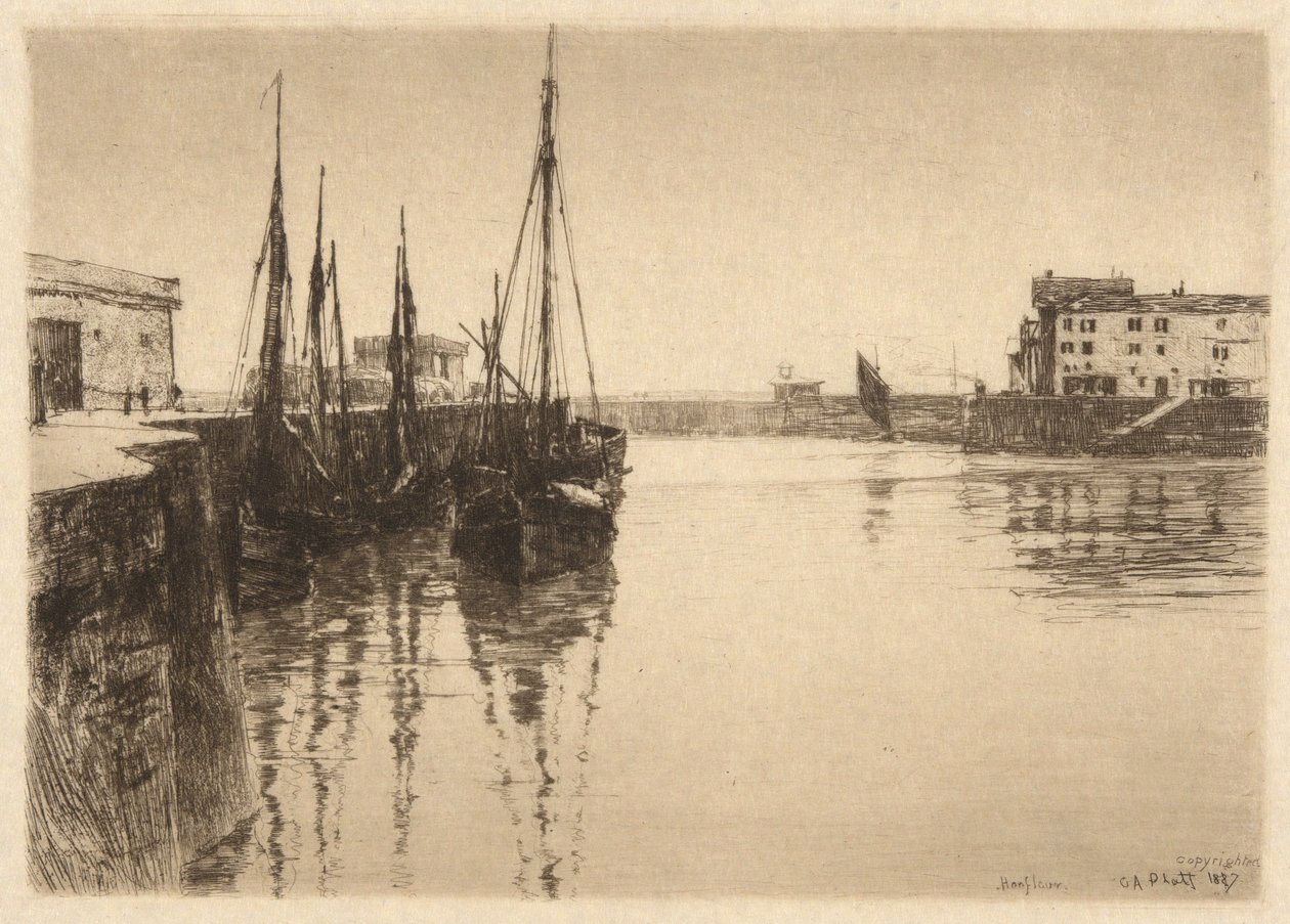 Honfleur av Charles A. Platt