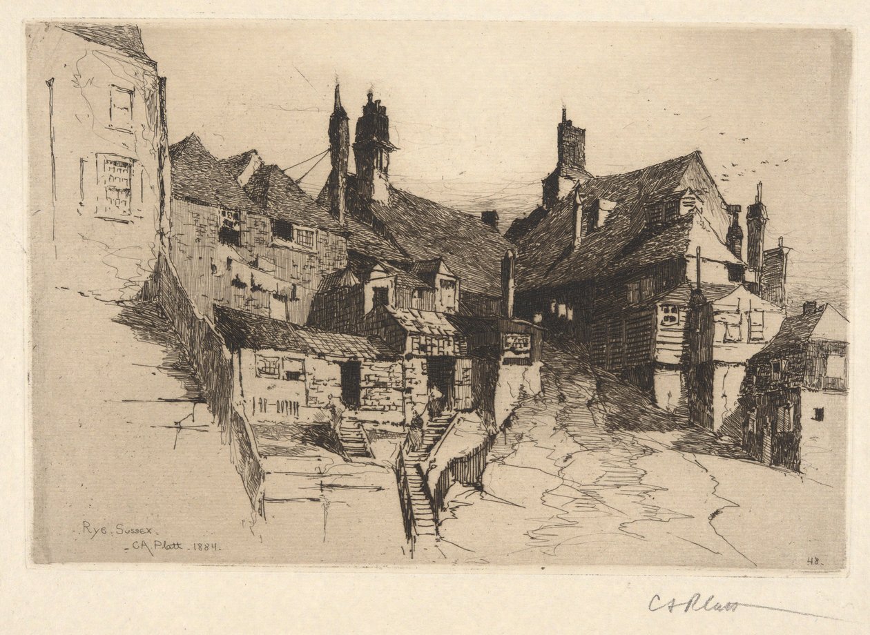 Rye, Sussex av Charles A. Platt