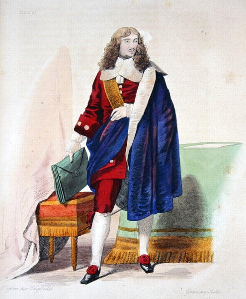 Jean-Baptiste Colbert de Torcy (1619-83), illustrasjon fra 