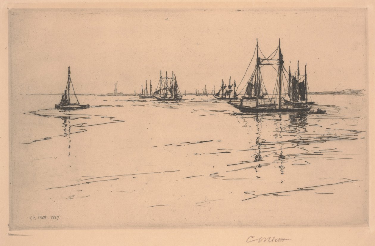 Kjernemelkkanalen av Charles Adams Platt