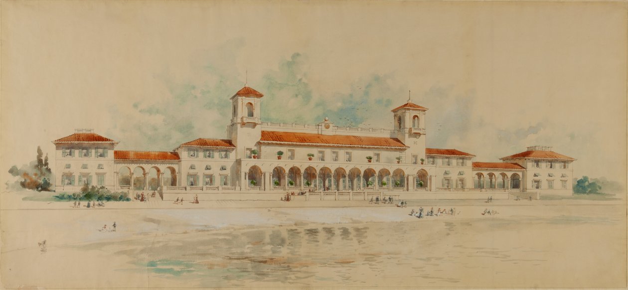 Hovedbygningen, Richmond Beach Park, Staten Island av Charles Adams Platt