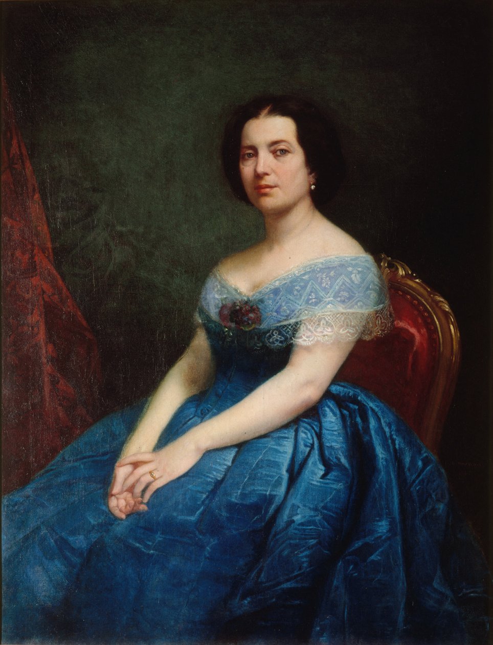 Portrett av Ernesta Grisis 1816-1895, 1866. av Charles Adolphe Bonnegrace