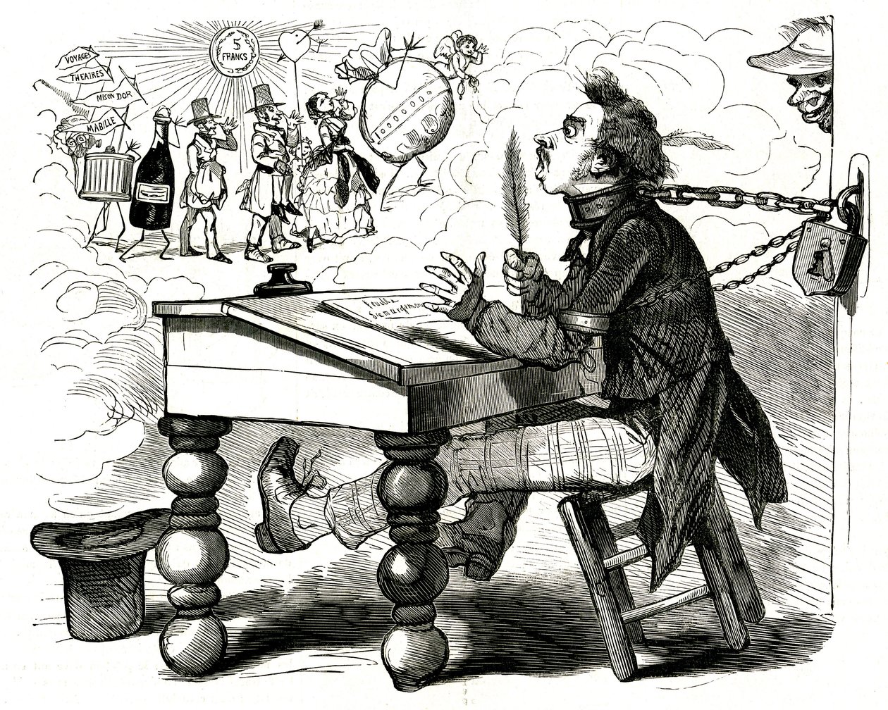 Ukjent bilde av Charles Albert dArnoux Bertall
