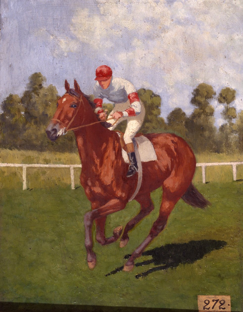 Racing hest av Charles Ancelin