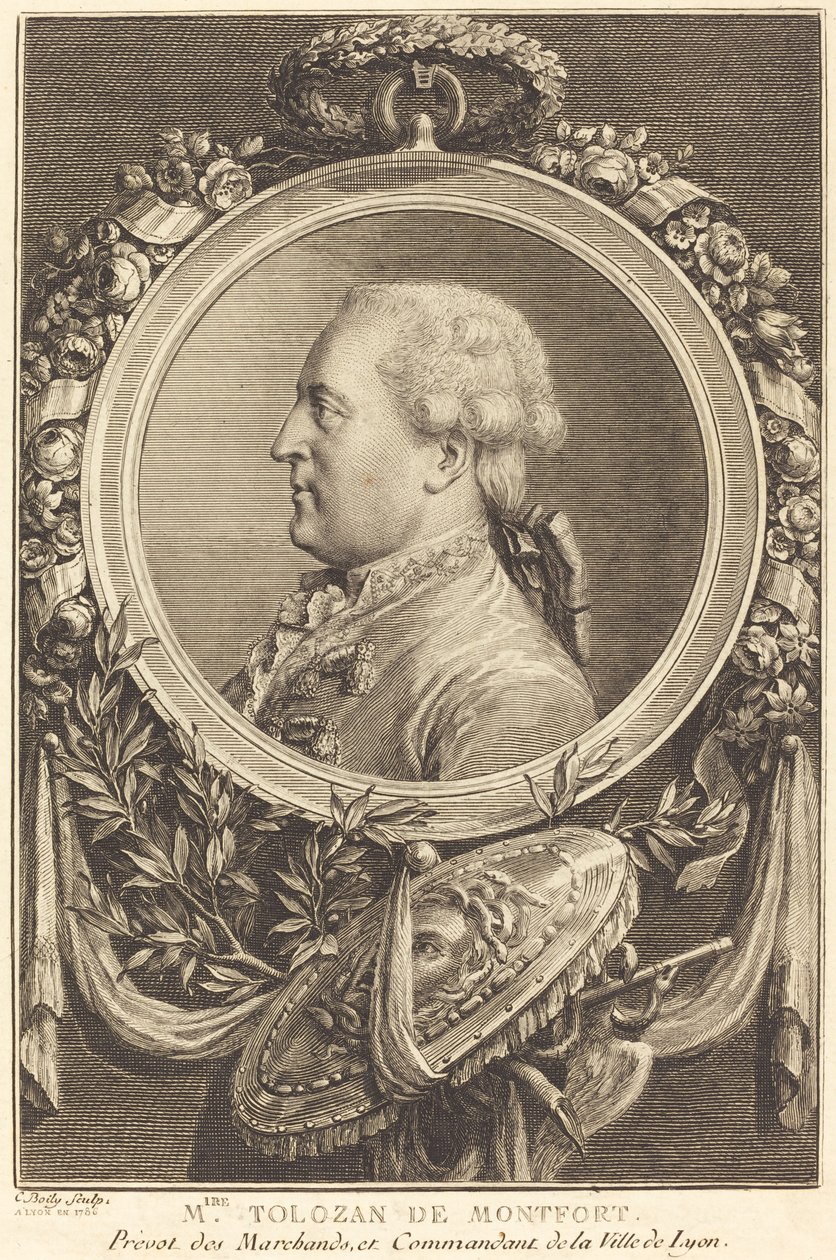 Toulouse de Montfort av Charles Ange Boily